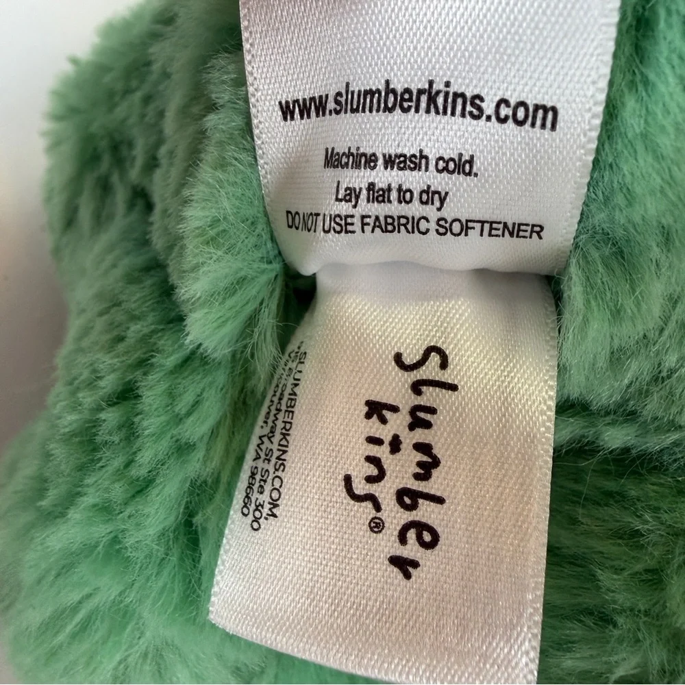 Slumberkins Mini Green Frog‎ Plush Friend Slumber Kins 5.75” Stuffed Animal